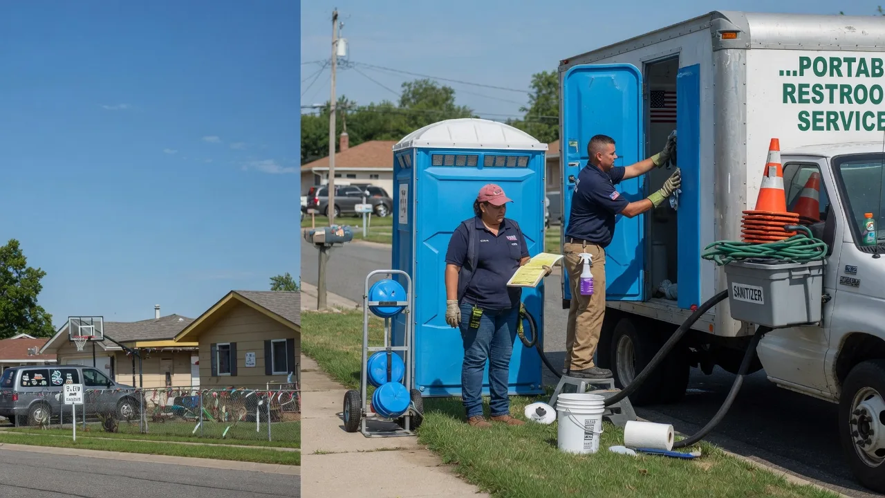 Portable Toilet Rental in New Paris, OH near me